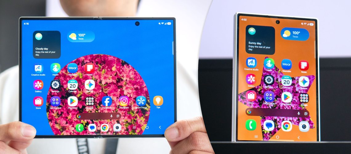 הלכתי עם ה-Galaxy Z Fold 8 - רחב, מוזר ואני רוצה אותו מאת מארק ספונאואר פורסם ב-22 ביולי 26 עדיין לא דורג המתקפל המסך הרחב הראשון של סמסונג הוא סופר קל ומותאם לצריכת תוכן