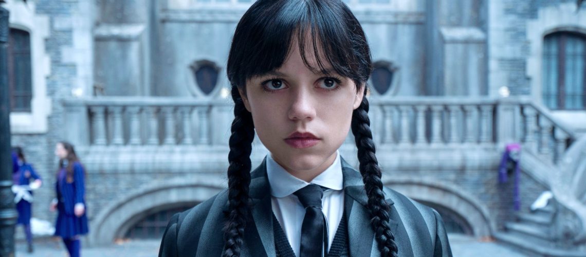Jenna Ortega in Wednesday