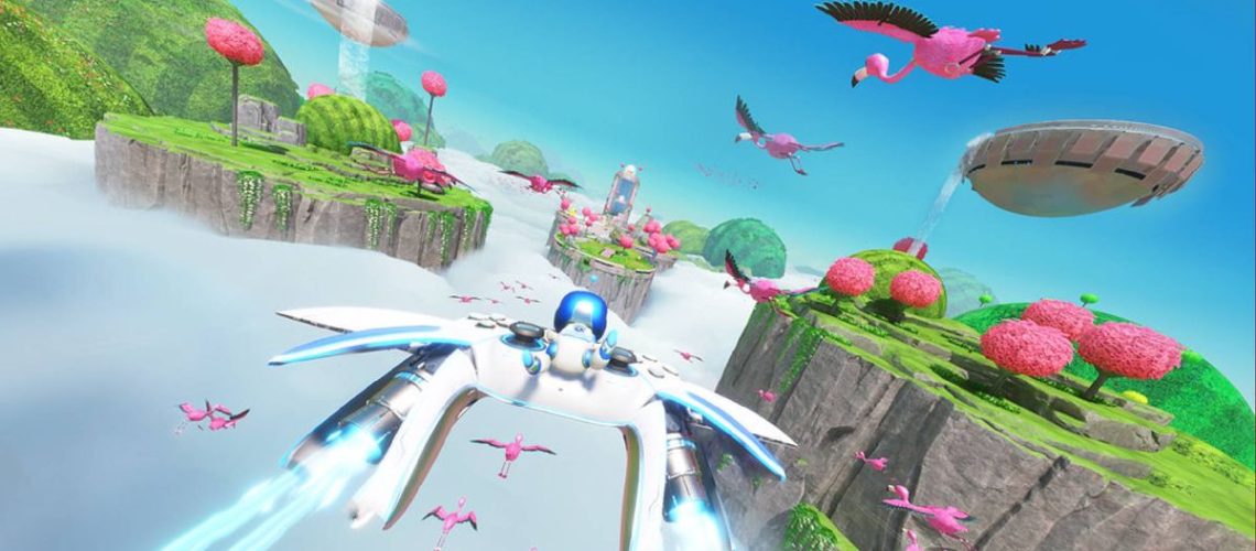 A screenshot from Astro Bot for PS5