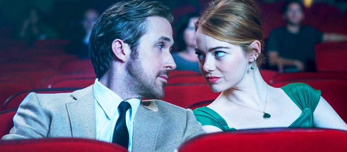 Ryan Gosling and Emma Stone in La La Land movie (2016)