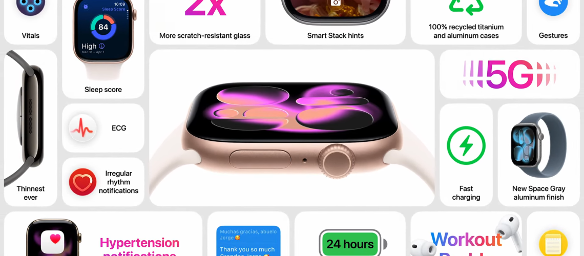 Apple Watch 11 fact sheet