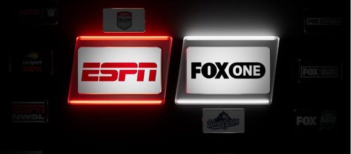 ESPN and Fox One logos
