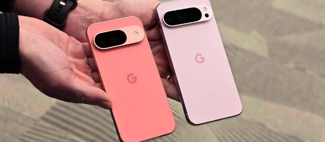 In-hand images of Google