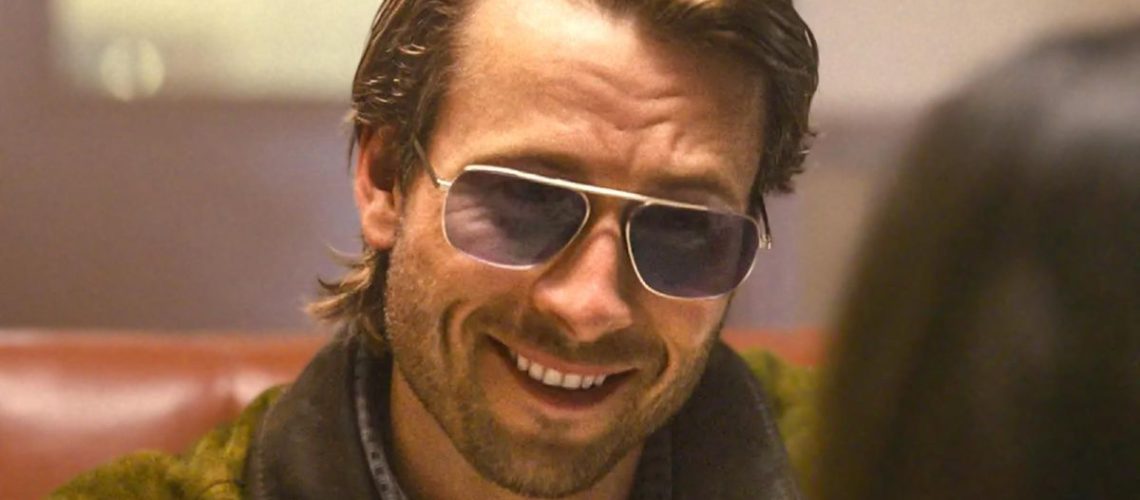 Glen Powell as Gary Johnson in Hit Man on Netflix