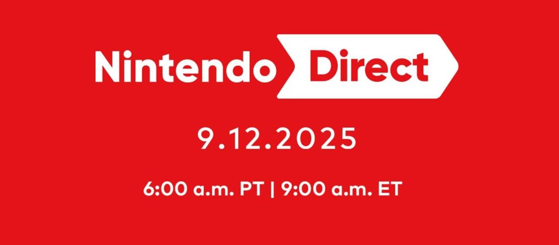 Nintendo Direct splash screen image