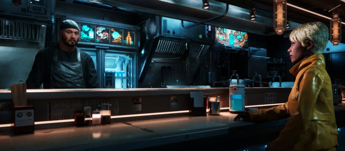 Nvidia graphic of NPCs in a video game