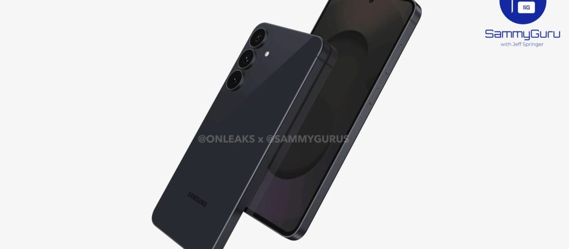 Leaked renders of the Samsung Galaxy S25 FE