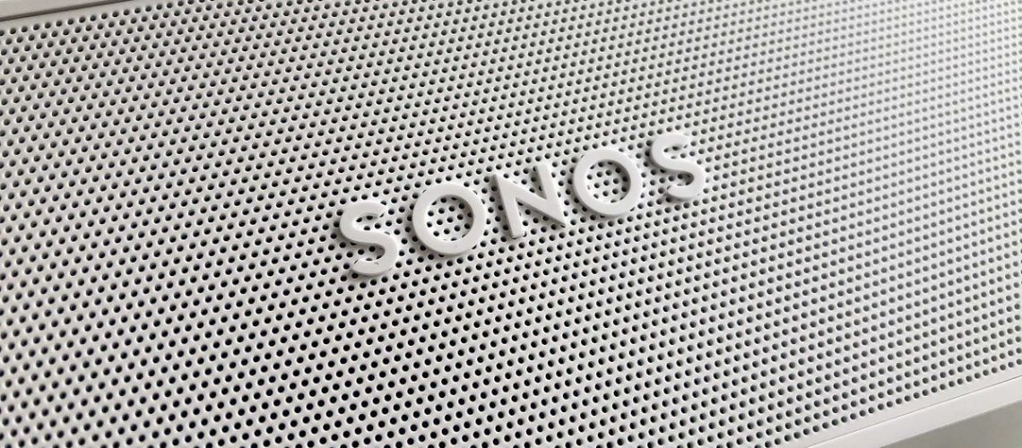 Sonos Ray screen close up