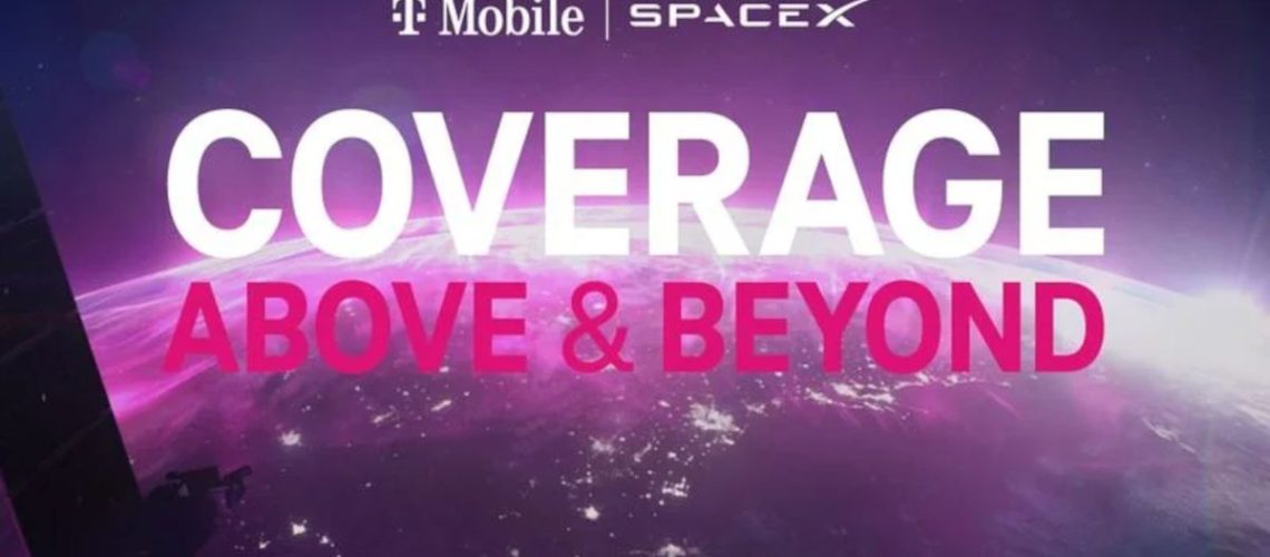 T-mobile and Starlink promotional material