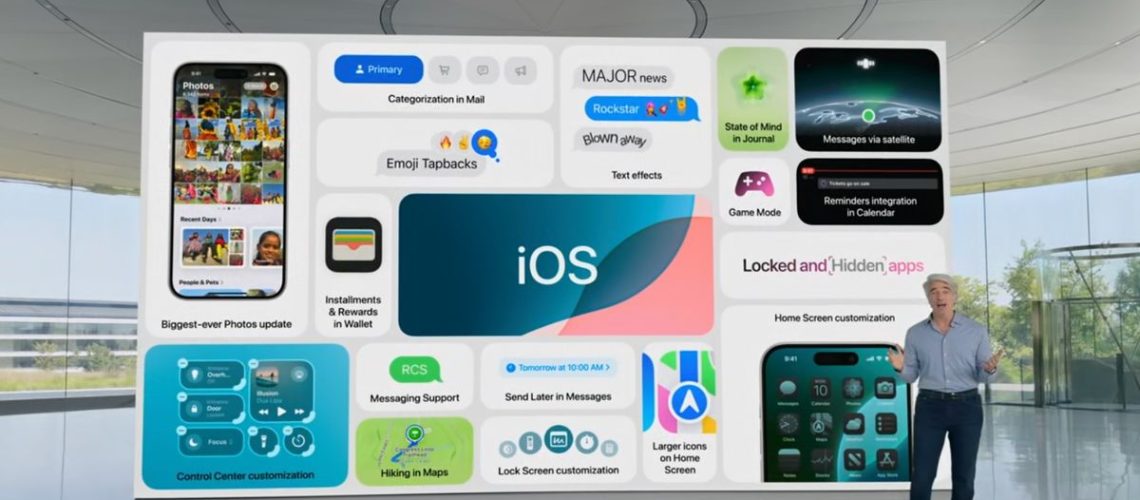 iOS 18 features with Craig Federighi