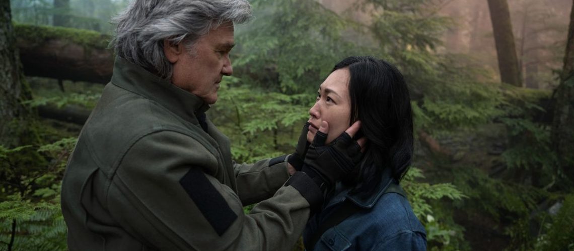 Kurt Russell and Mari Yamamoto in Monarch: Legacy of Monsters