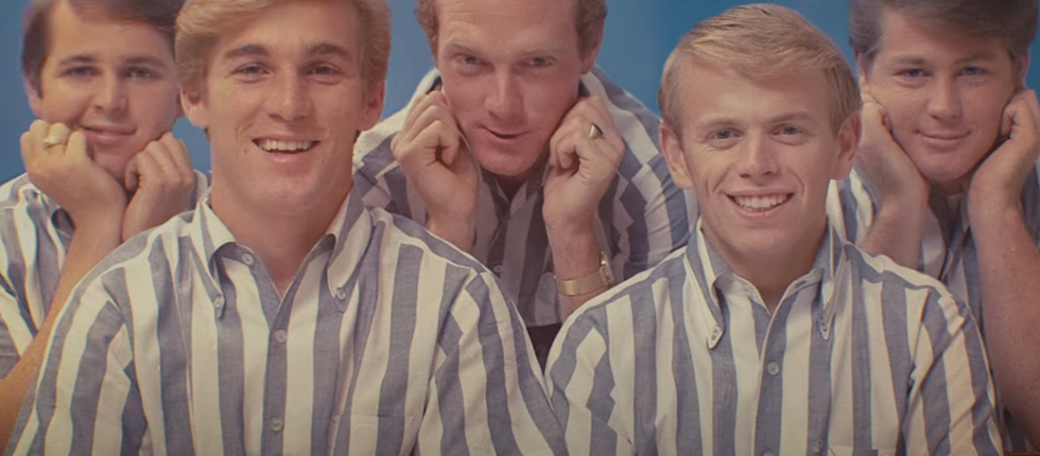 The original Beach Boys line-up: (From left to right) Carl Wilson, Dennis Wilson, Mike Love, Al Jardine and Brian Wilson