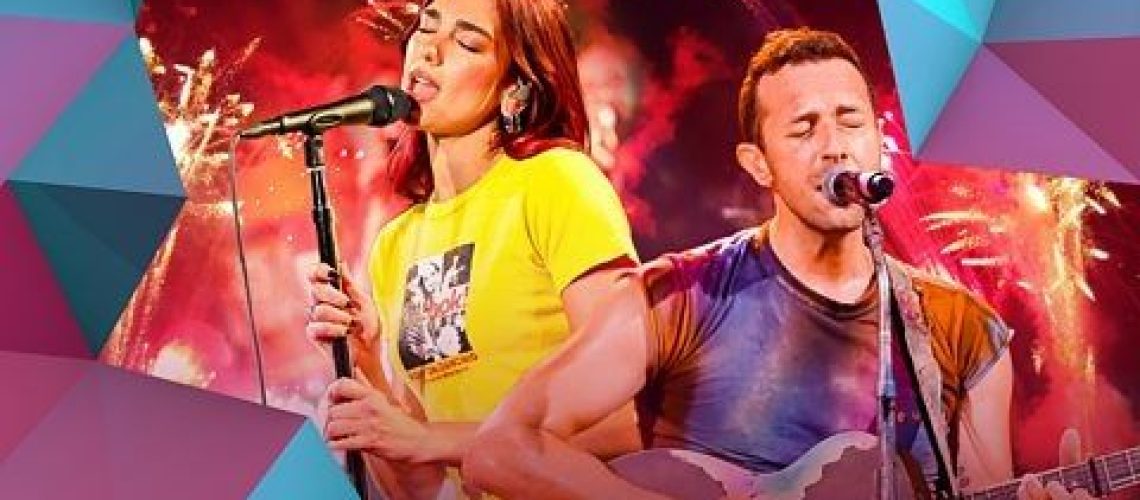 Dua Lipa (left) and Coldplay will both appear on BBC