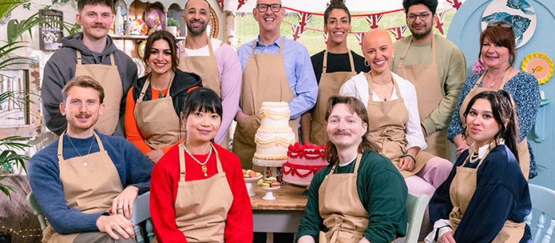 'The Great British Bake Off''s class of 2025 posing as a group for the camera
