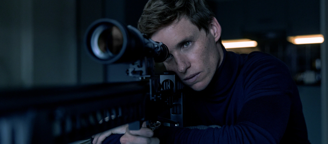 Eddie Redmayne stars as "The Jackal".