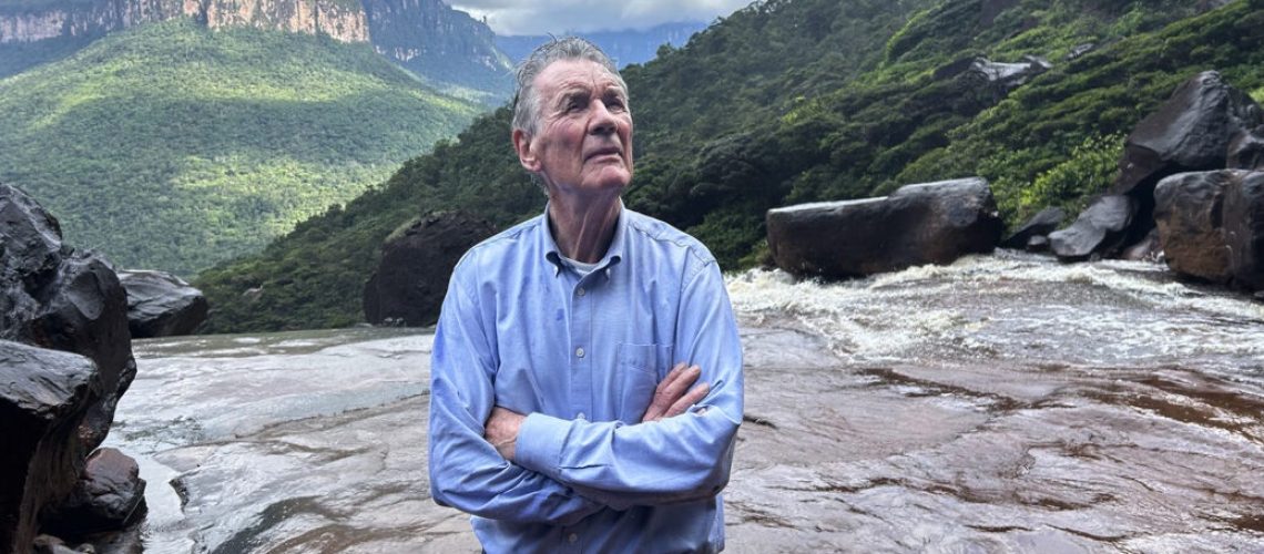 Former Python Michael Palin follows his passion for travel to Venezuela