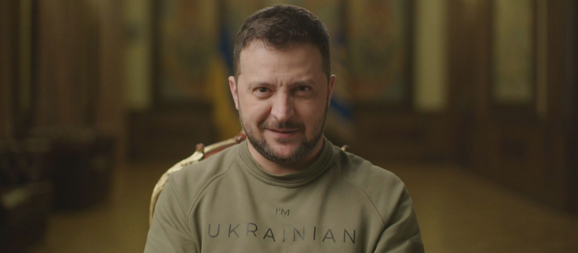 President of Ukraine, Volodymyr Zelensky, contributes to this three part BBC documentary about his rise from TV comedian to world leader
