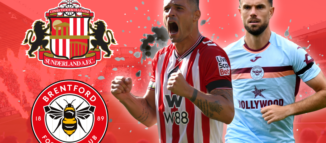 Sunderland vs Brentford Graphic