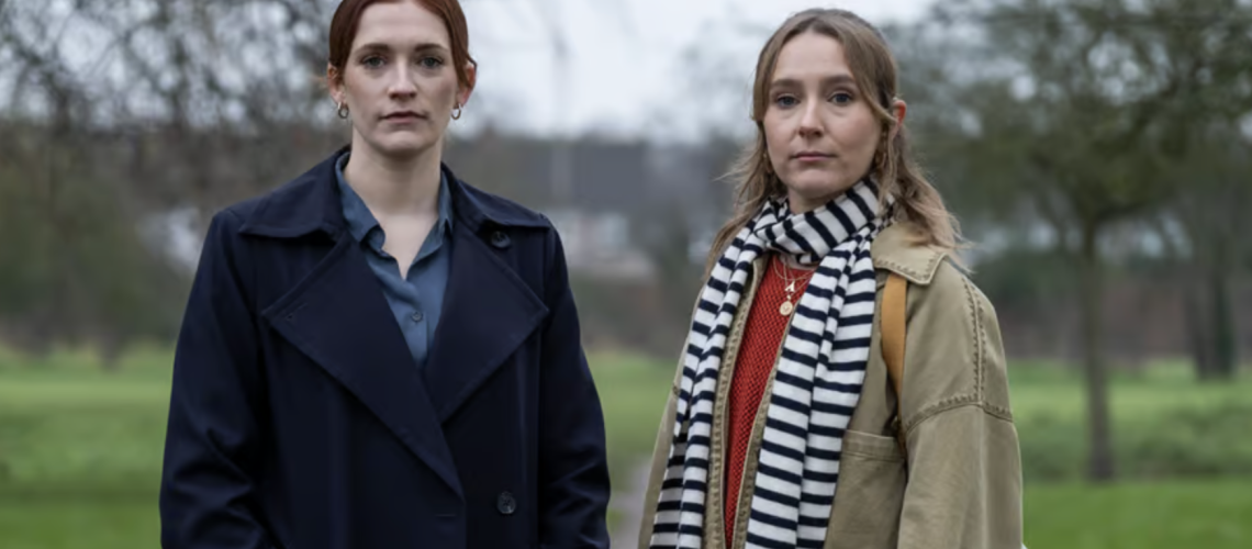Charlotte Ritchie (left) and Rose Ayling-Ellis (right) in British detective drama Code of Silence drama free on ITV