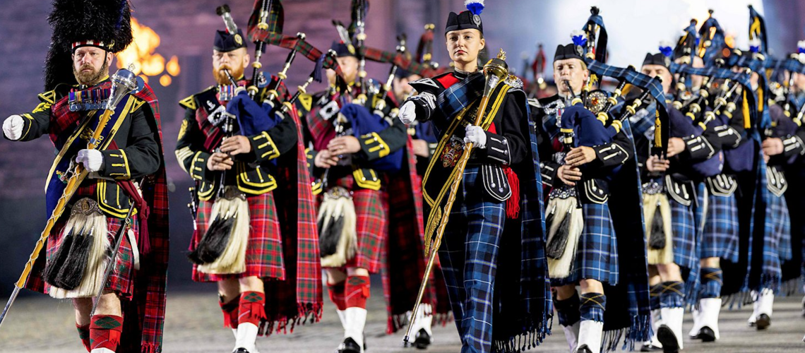 Tartan, kilts and bagpipes and acts from all over the globe will take part in the "Royal Edinburgh Military Tattoo 2025"