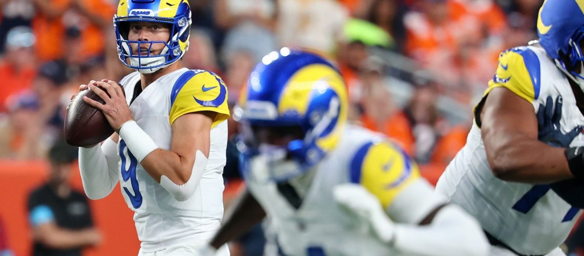 Los Angeles Rams quarterback Matthew Stafford
