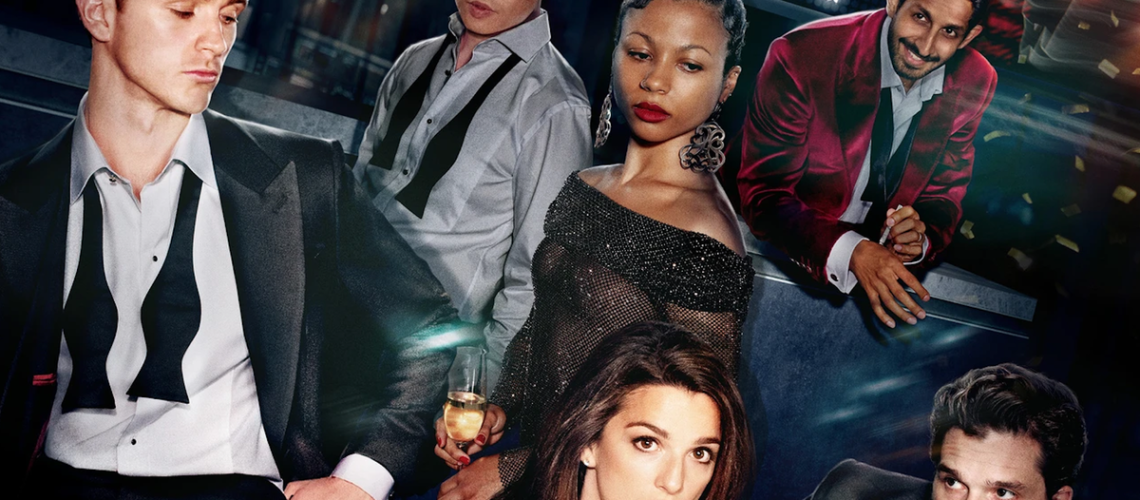 Graphic montage of the high-rollers from