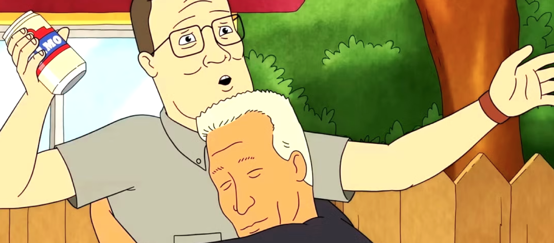 Ae we glad to see Hank back in Arlen? You betcha. A hug too touchy-feely for Hank? You betcha.