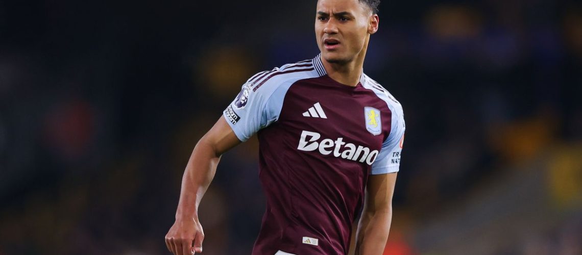 Ollie Watkins of Aston Villa during a Premier League match