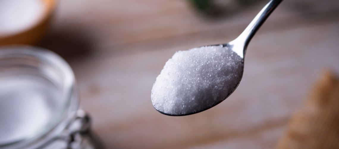 Erythritol a sugar substitutes sweetener for diet low-calorie food