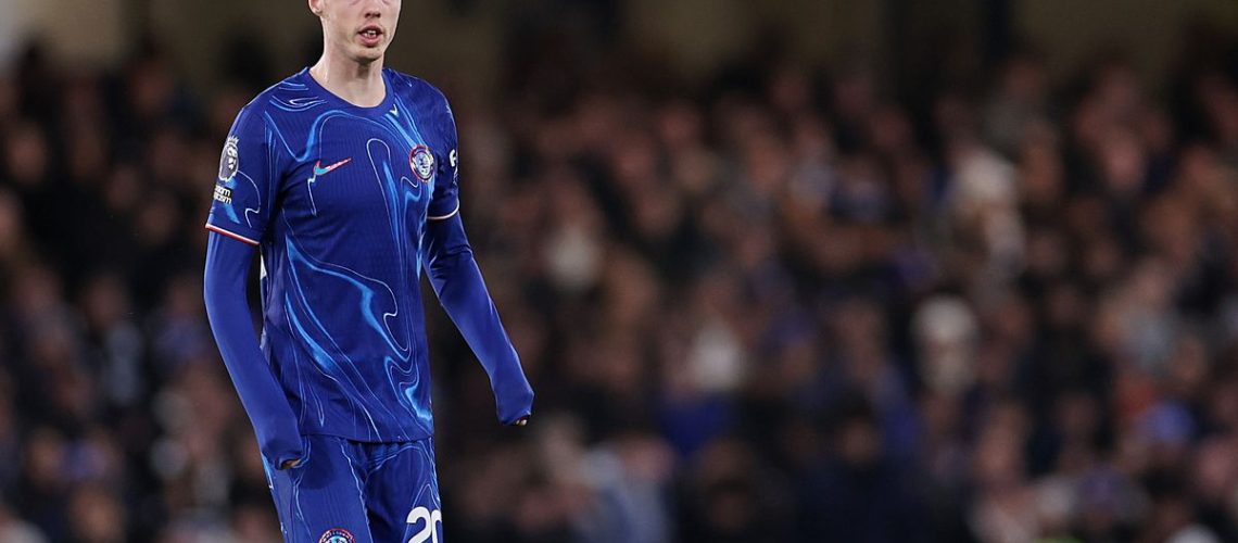 Cole Plamer of Chelsea FC during a Premier League match