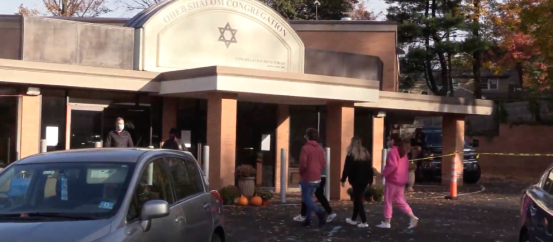 Oheb Shalom Congregation, pictured in 2021. (Screenshot)