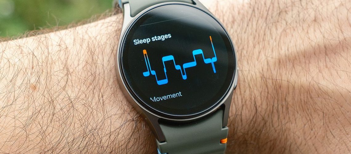 Samsung Galaxy Watch 7 in 40mm on a user's wrist