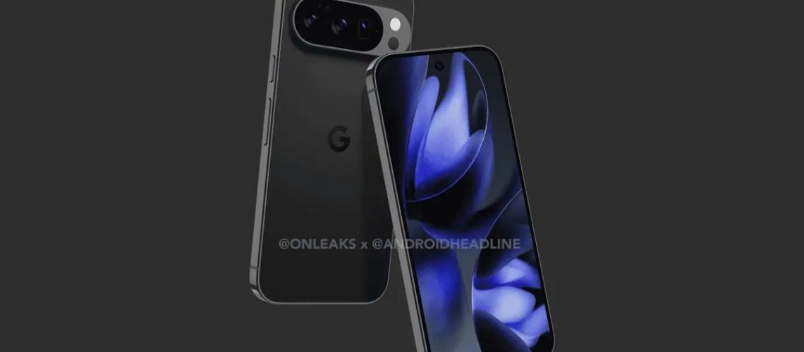 CAD renderings of the Google Pixel 10 Pro