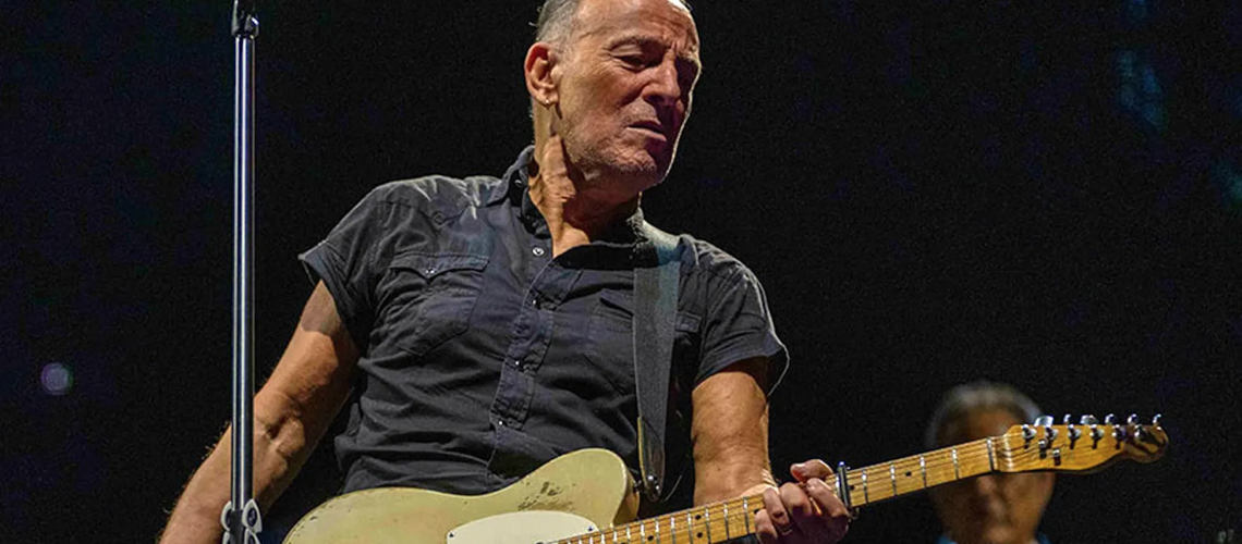 The Boss - Bruce Springsteen - on stage as part of "Road Diary: Bruce Springsteen &amp; The E Street Band