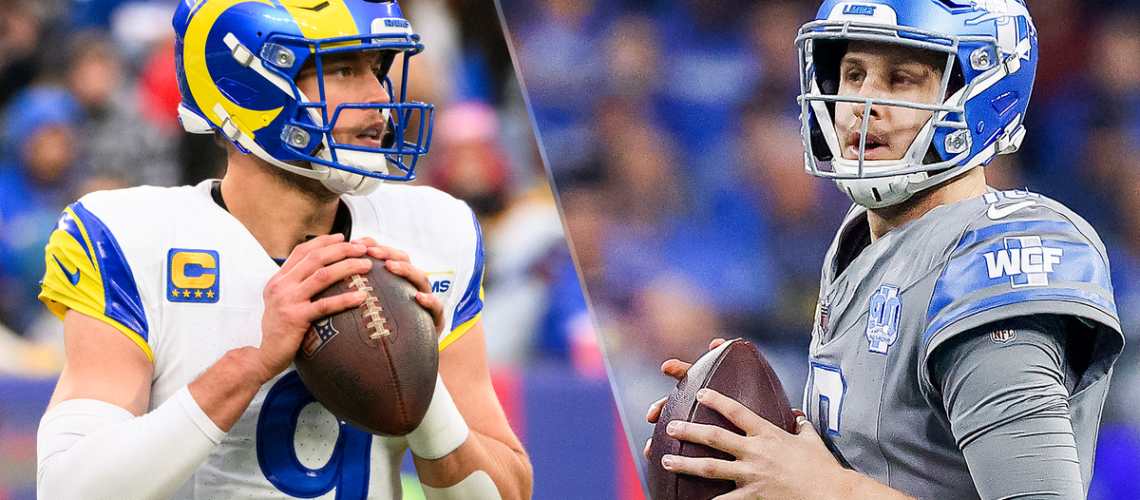 Rams vs Lions Wild Card Weekend NFL live stream