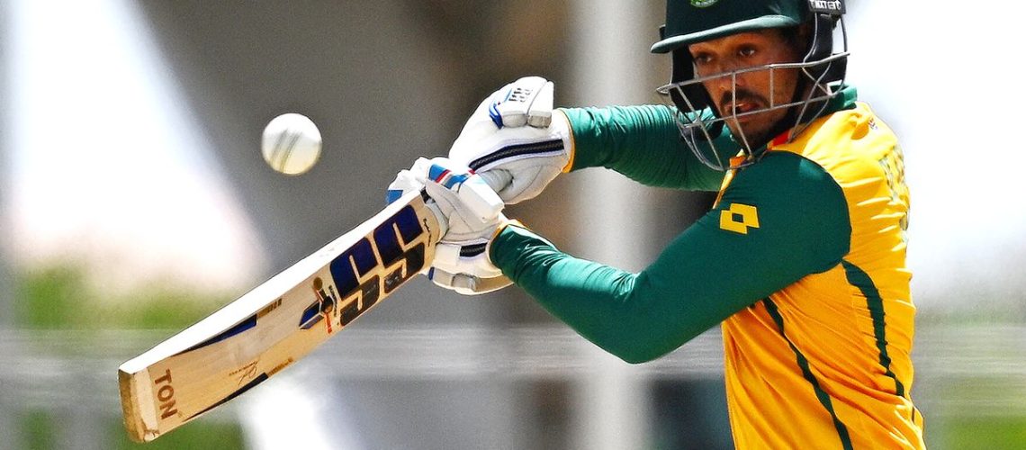 Quinton de Kock batting