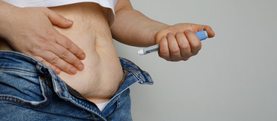 Diabetes Drug Being Injected Into Stomach For Weight Loss