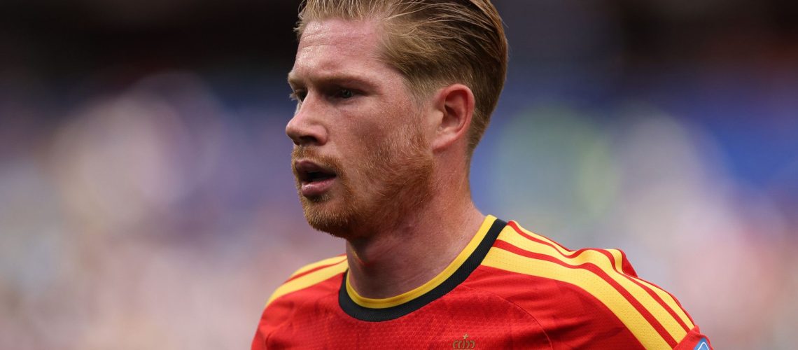 Belgium star Kevin De Bruyne during World Cup 2026 action