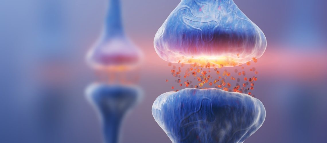 am illustration of neurotransmitters