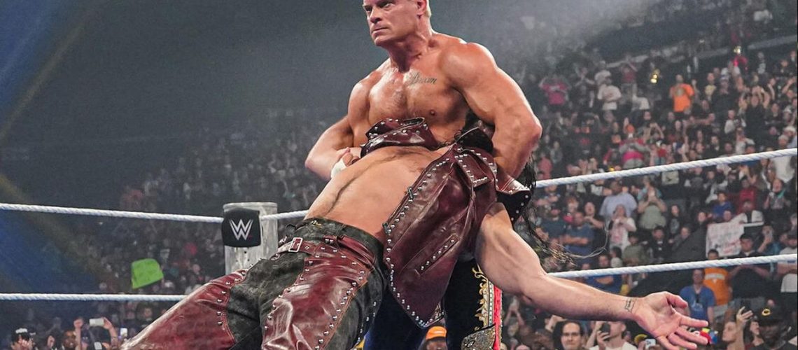 Cody Rhodes and Seth Rollins will wrestle for the WWE Crown Jewel Championship