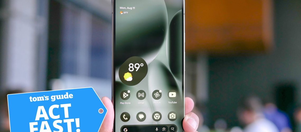 Google Pixel 10 Pro held in hand
