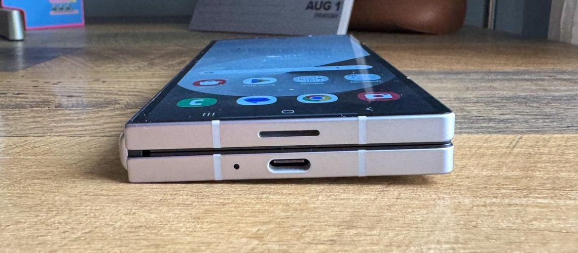 Galaxy Z Fold 6 on a table