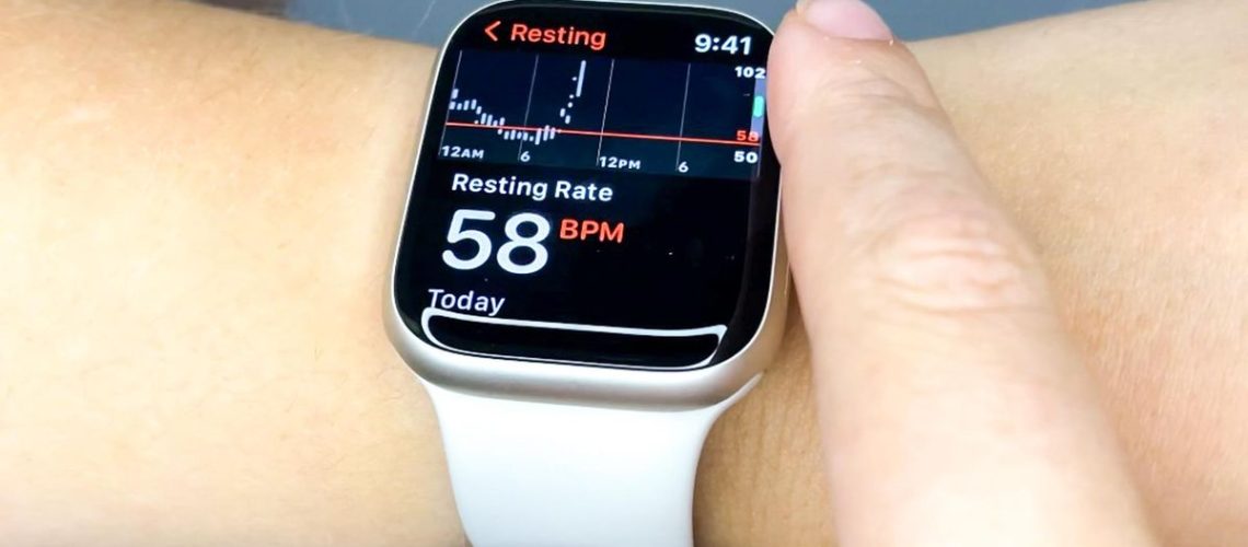 Apple Watch 7 heart rate monitor