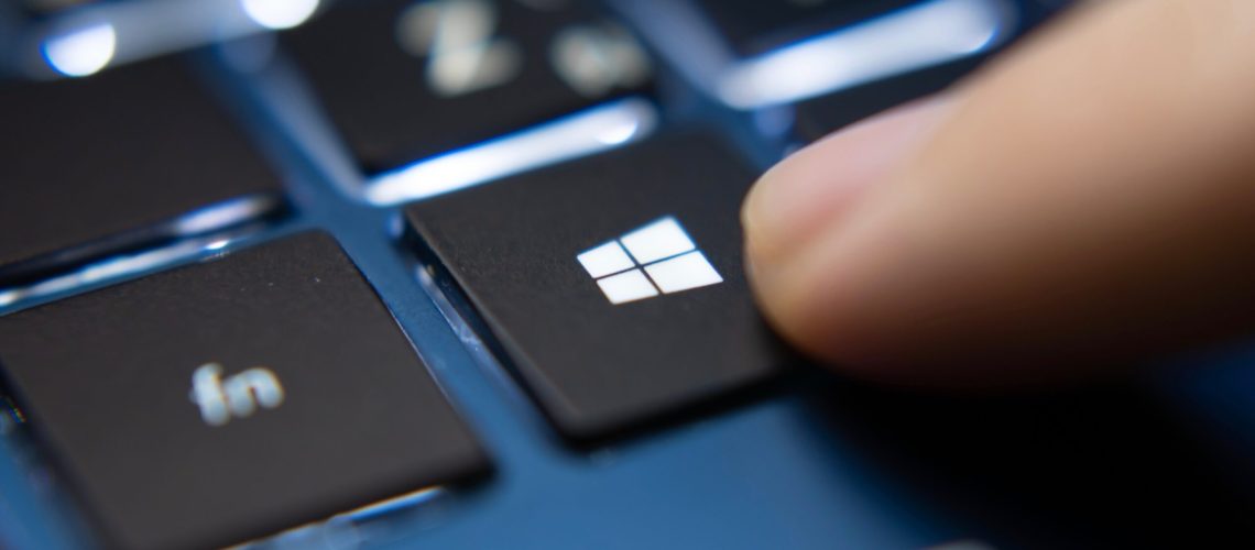 Windows 10 button