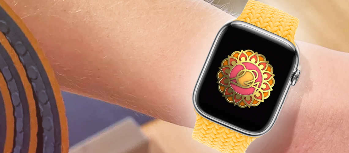 Yoga Badge Apple Watch