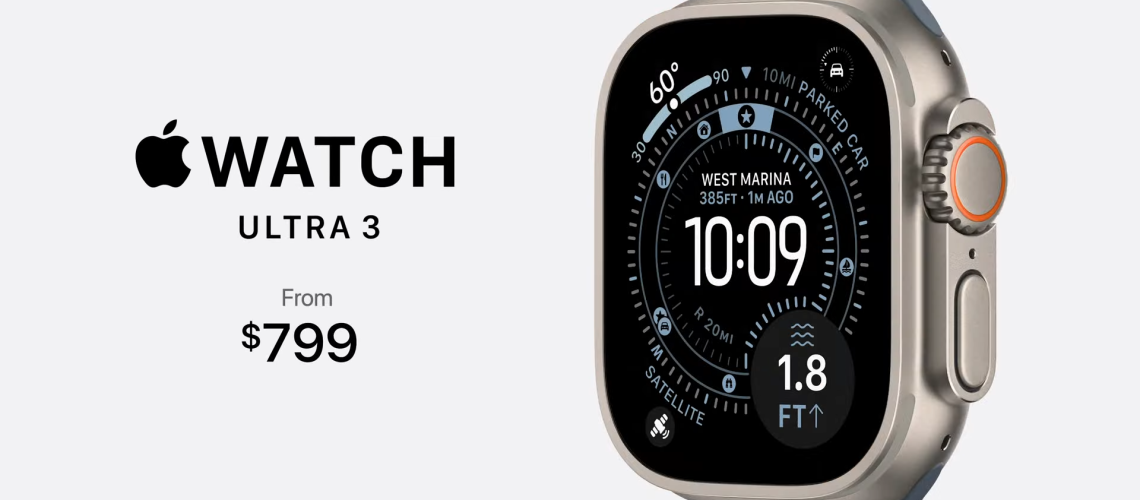 Apple Watch Ultra 3 Pricing