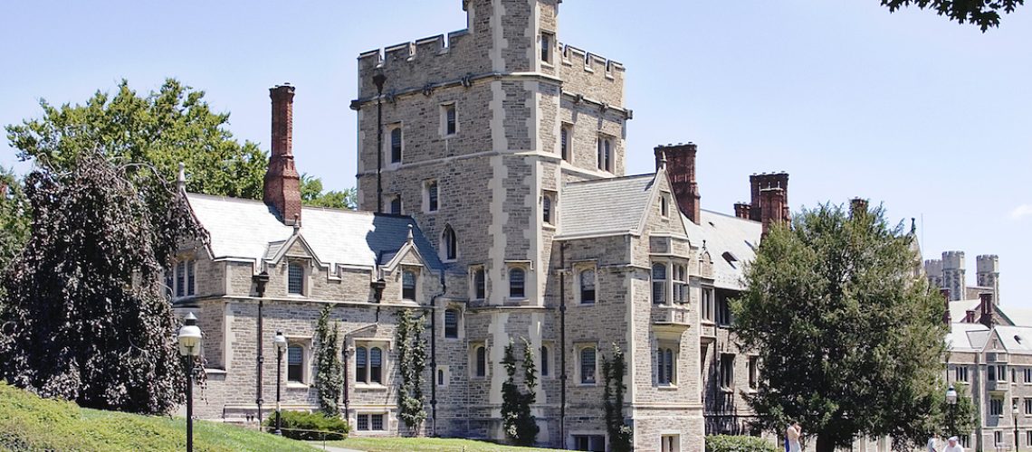A university building at Princeton