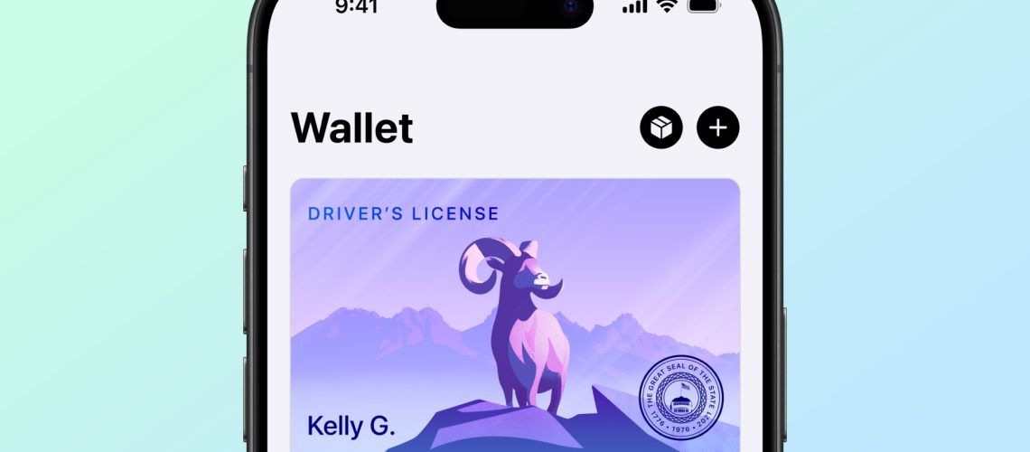 Digital ID on an iPhone