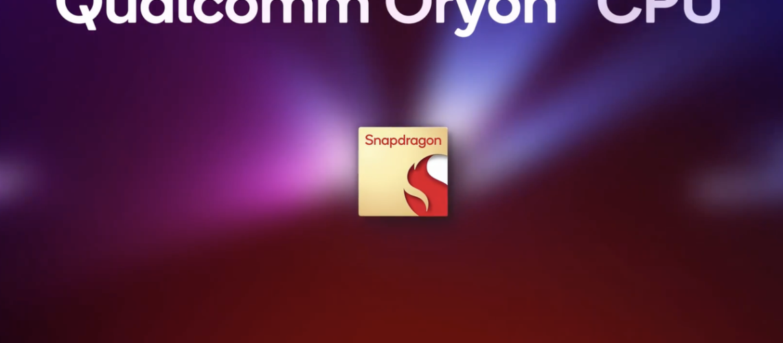 Qualcomm Oryon CPU graphic from Snapdragon Summit promo video