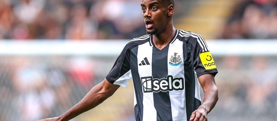 Alexander Isak of Newcastle United during the pre-season friendly match between Hull City and Newcastle United
